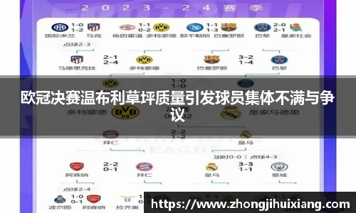 欧冠决赛温布利草坪质量引发球员集体不满与争议